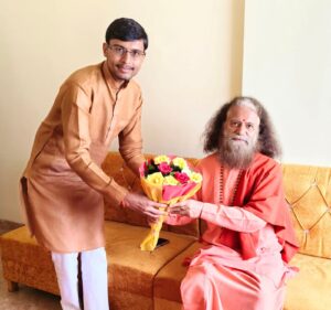 Pujya Swami Chidanand Muni ji ( Parmarth Niketan)